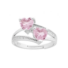 Double Heart Ring