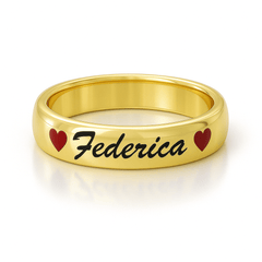 Classic Wedding Band Ring 5 mm
